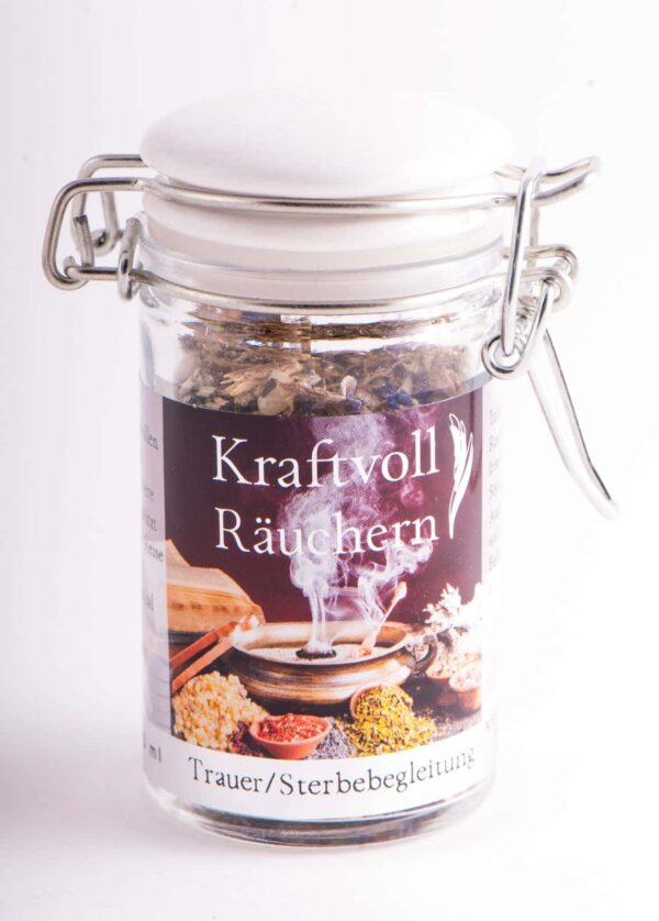 Räuchermischung: Kraftvoll Räuchern - Trauer/Sterbebegleitung