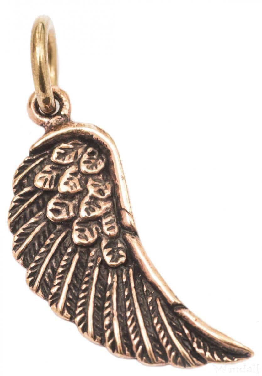 AMB144 - Anhänger "Flügel" aus Bronze