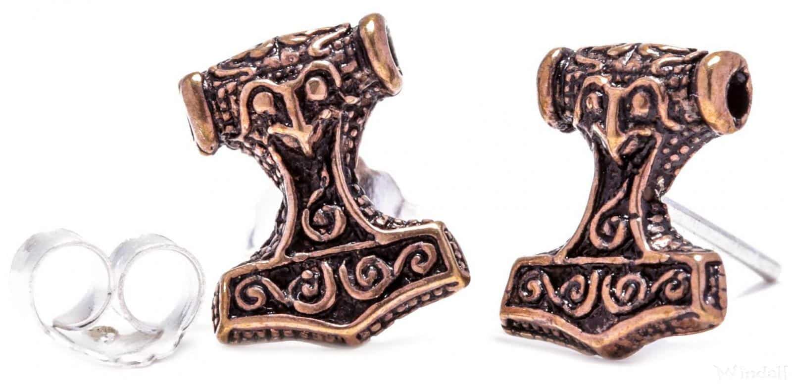 OSB99 - Ohrstecker "Thorana" aus Bronze